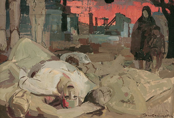 Július Bukovinský – Vojna 