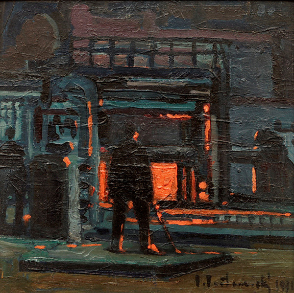 Vladimír Vestenický – Hutník pri práci II. 