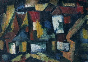 Štefan Oravec – Dedinské chalupy 