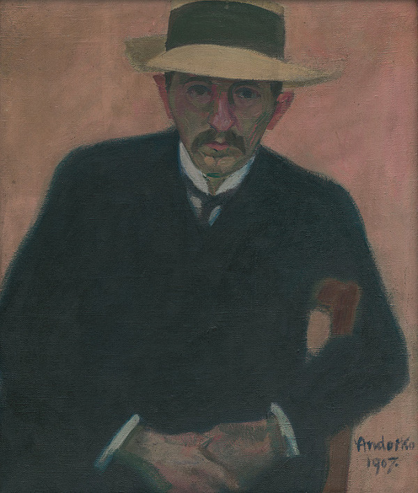 Július Andorko – Portrét sediaceho muža