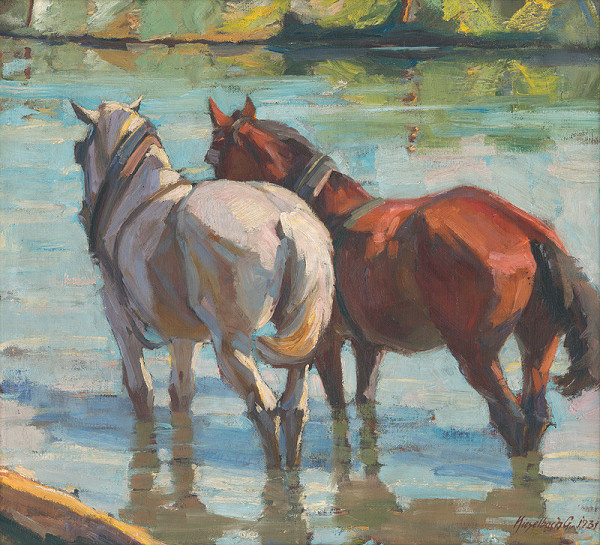 Gejza Kieselbach – Kone vo vode