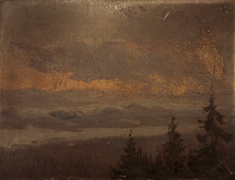 Elemér Kőszeghy-Winkler – Tatranský motív 