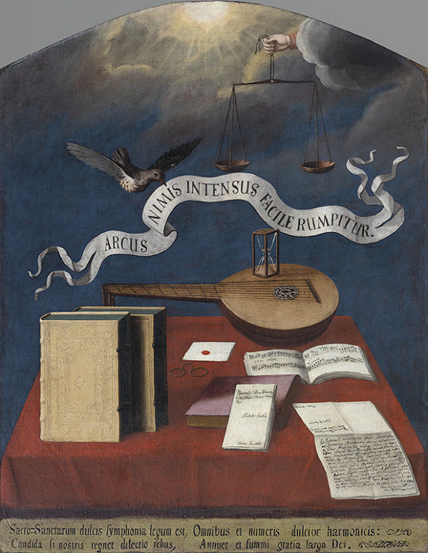 Štefan Michal-Vörös Izbighy – Alegorické zátišie 