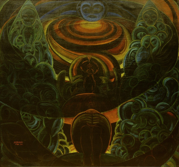 Anton Jasusch – Posledný súd a zrod nového Adama, (Voľná kompozícia IV.) 