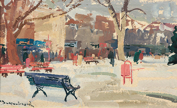 Július Bukovinský – V parku 