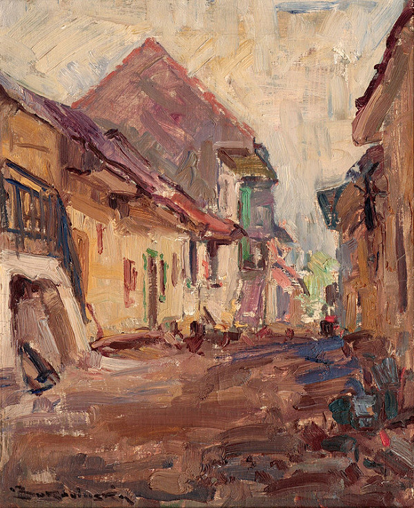 Július Bukovinský – Dvor v Ťahanovciach 