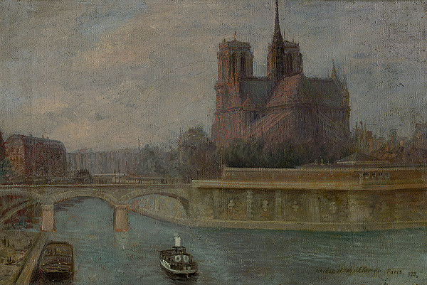 Elemír Halász-Hradil – Paríž 