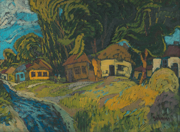 Anton Jasusch – Cigánska osada v Myslave 