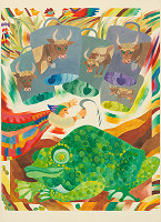 Věruna Melčáková-Juneková – Ilustrácia ku knihe Zamagurských rozprávok III. 