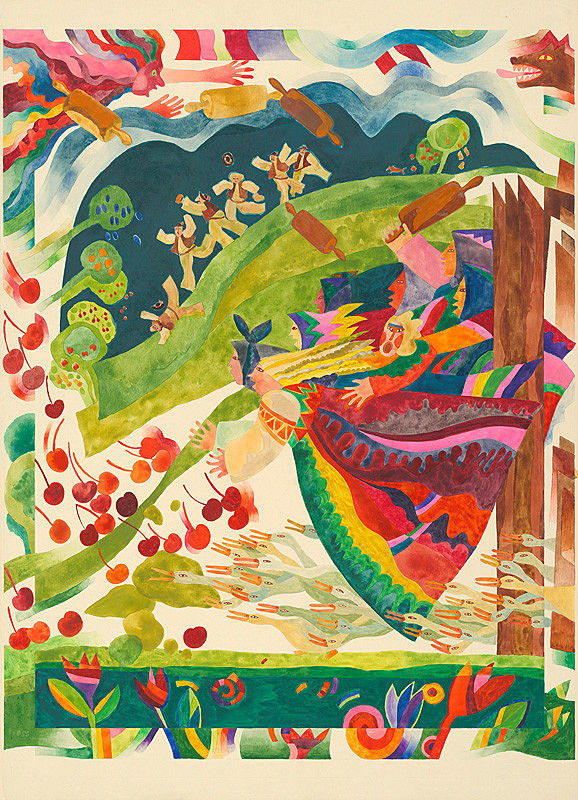 Věruna Melčáková-Juneková – Ilustrácia ku knihe Zamagurských rozprávok XI. 