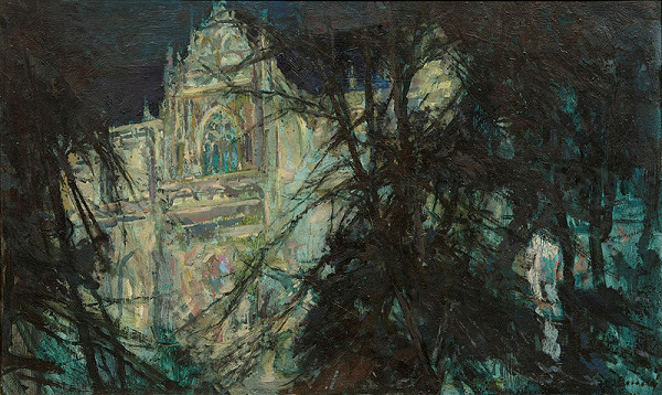 Vojtech Borecký – Košický dóm večer 