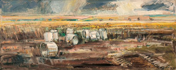 Vojtech Seliga – Zátišie v poli 