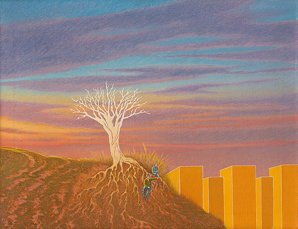 František Veselý – Súmrak nad mestom 