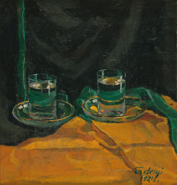 Vojtech Erdélyi – Poháre s vodou 