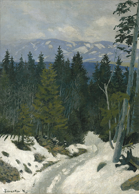 Karol Šovánka – Lesná ceta v zime