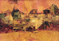 Gustáv Lehen – Jeseň - západ slnka 