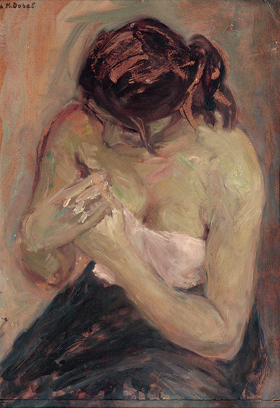 Milan Dobeš – Obliekajúca sa žena 