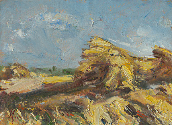 František Studený – Žatva v Slávičom údolí 