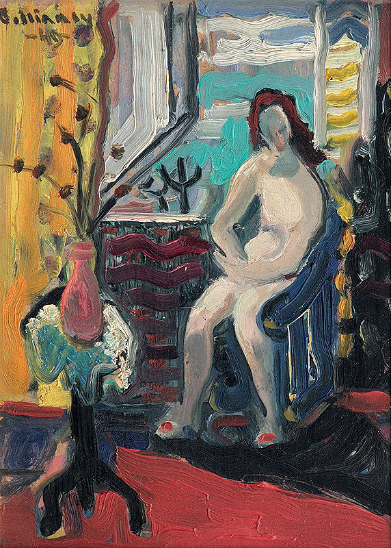 Juraj Collinásy – Ženský akt pri okne 