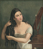 Ján Juraj Lumnitzer – Dievča pred zrkadlom 