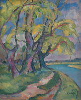 Vojtech Erdélyi – Stromy pri rieke 