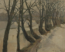 Karol Šovánka – Zimná krajina 