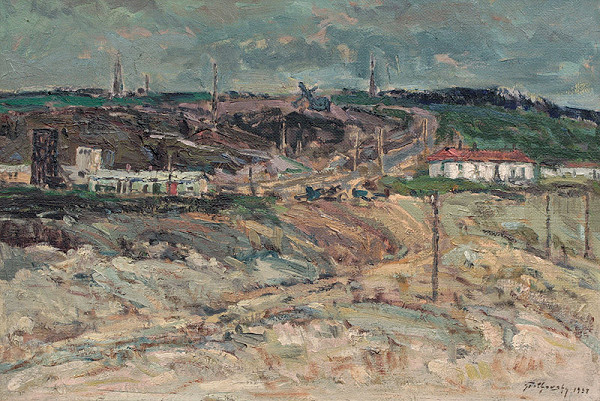 Ján Grotkovský – Na pracovisku pri magnezitke 