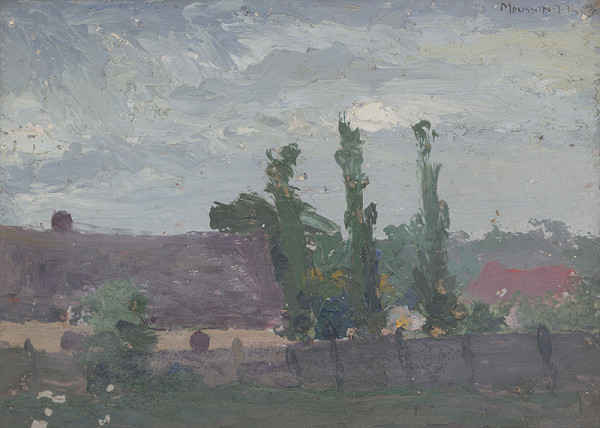 Teodor Jozef Mousson – Samota Nyírszégu 