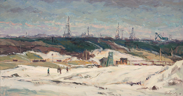 Ján Grotkovský – Na pracovisku v magnezitke 