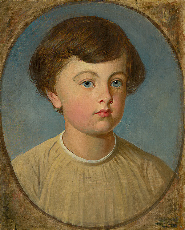 Stredoeurópsky maliar z 1. polovice 19. storočia – Podobizeň chlapca 