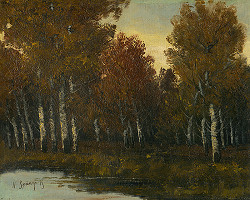 Béla Spányi – Okraj listnatého lesa 