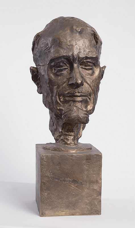 František Gibala – Busta akademického maliara Gejzu Kieselbacha 