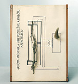 Michal Machciník – Schéma prístroja pre pozdĺžnu a priečnu magnetizáciu, Reliéfy pre Latoura 3 