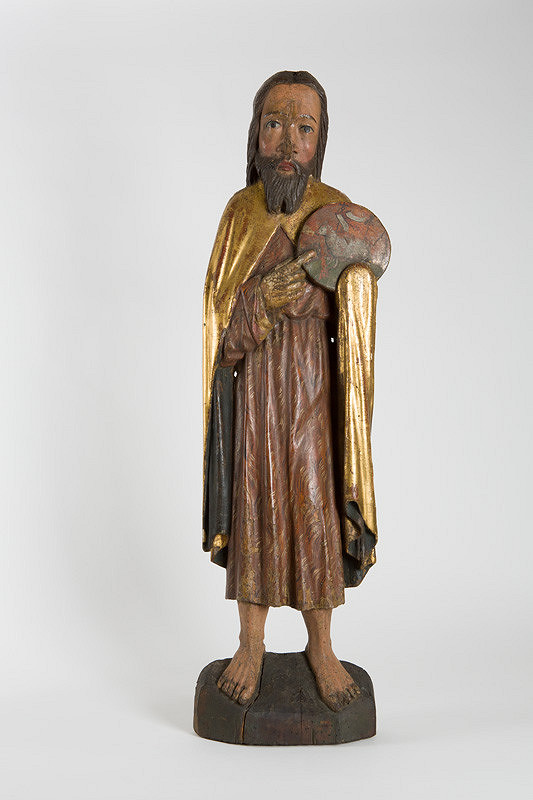 Stredoeurópsky rezbár zo 14. storočia – Svätý Ján Krstiteľ z Kišoviec 