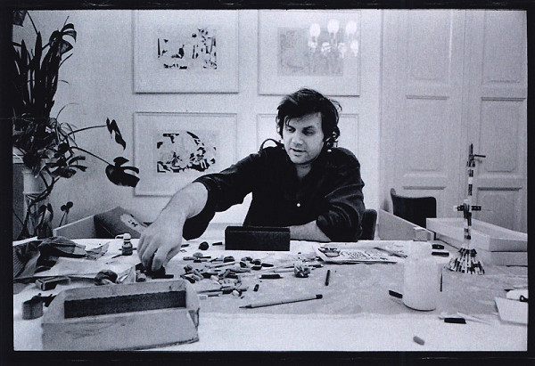 Zdeněk Smieško – Akad. mal. František Blažo doma v pracovni 