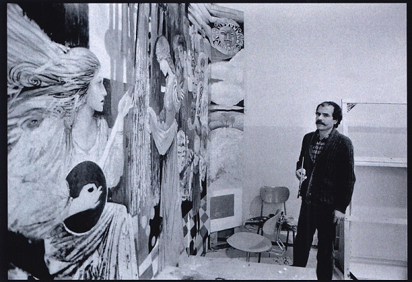 Zdeněk Smieško – Akad. mal. Nikolaj Feďkovič v ateliéri 