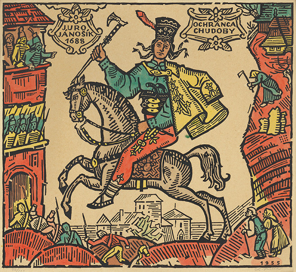 Ľudovít Fulla – Jánošík, ochranca chudoby 