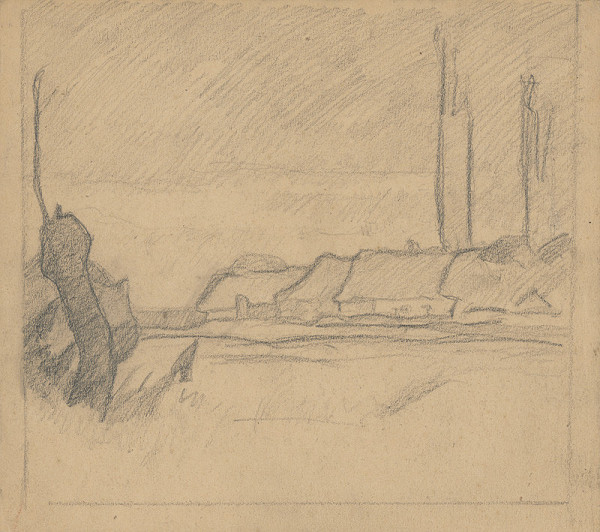 Július Koreszka – Chalupa s vŕbou 