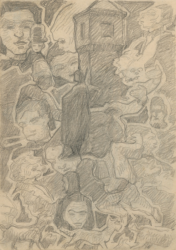 Július Koreszka – Veža skalického kostola 