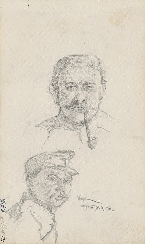 Július Koreszka – Podobizne dvoch vojakov 