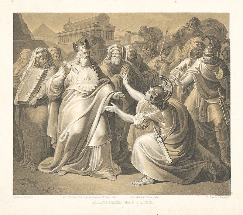Karl Lanzedelly, Steiner – Alexander a Judda | Web umenia