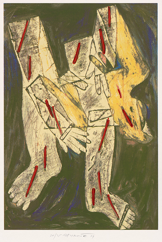 Jozef Jankovič: Zraňovanie, 2001, Stredoslovenská galéria, Banská Bystrica