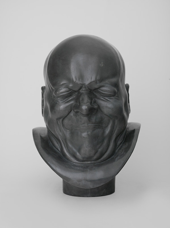 František Xaver Messerschmidt - Charakterová hlava 44, Zadržiavaný smiech,  1770 - 1783, Slovenská národná galéria
