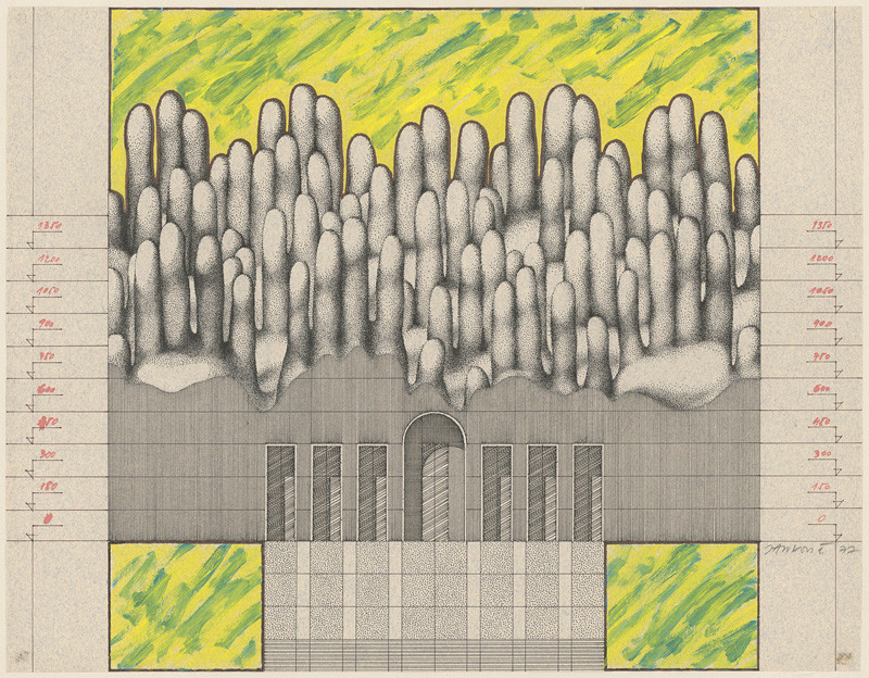 Jozef Jankovič - Projekt parlamentu s nafukovacou strechou, 1977