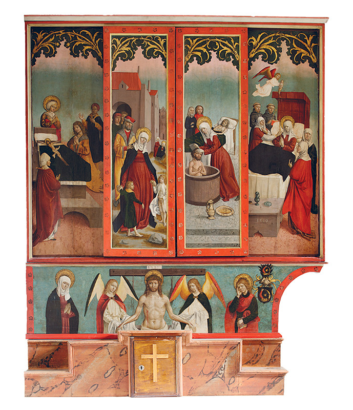 Pôstna strana Oltára sv. Anny v Smrečanoch