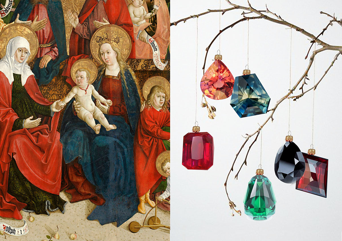 Annamária Mikulík. Ruby, interiérová ozdoba. (Návrh pre Suvenír Spiš 2020)