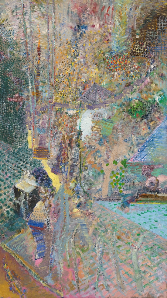 Ján Berger - Prechádzka, 1986, Stredoslovenská galéria