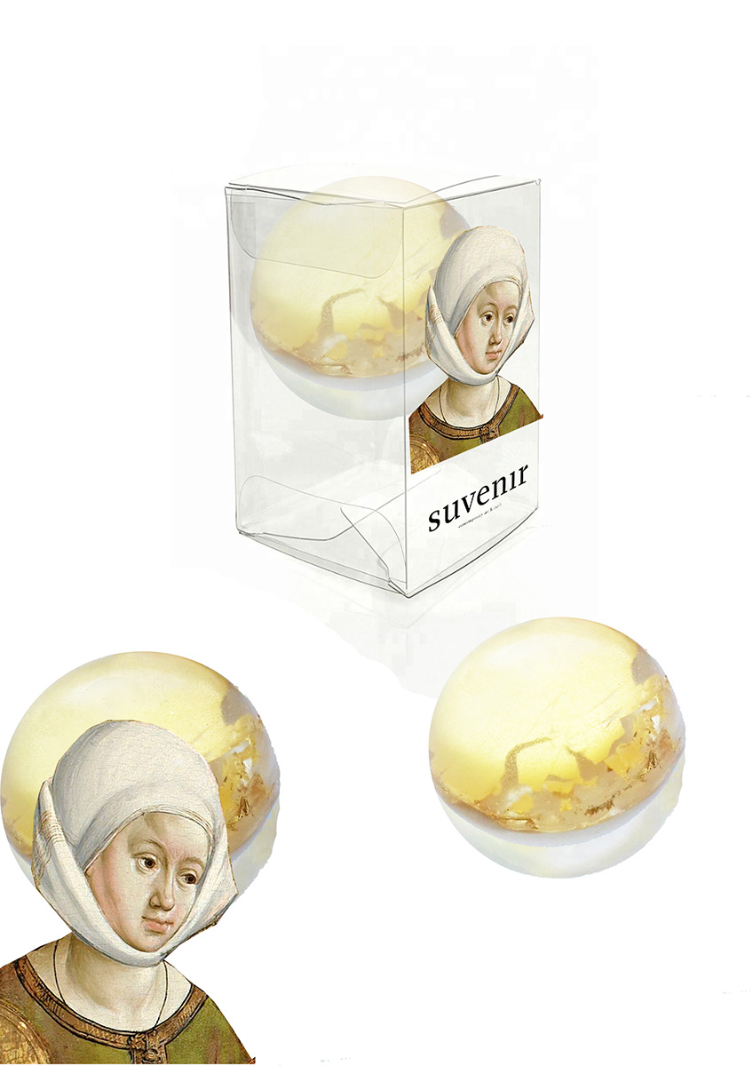 Annamária Mikulík. Mydlo purity. (Návrh pre Suvenír Spiš 2020)