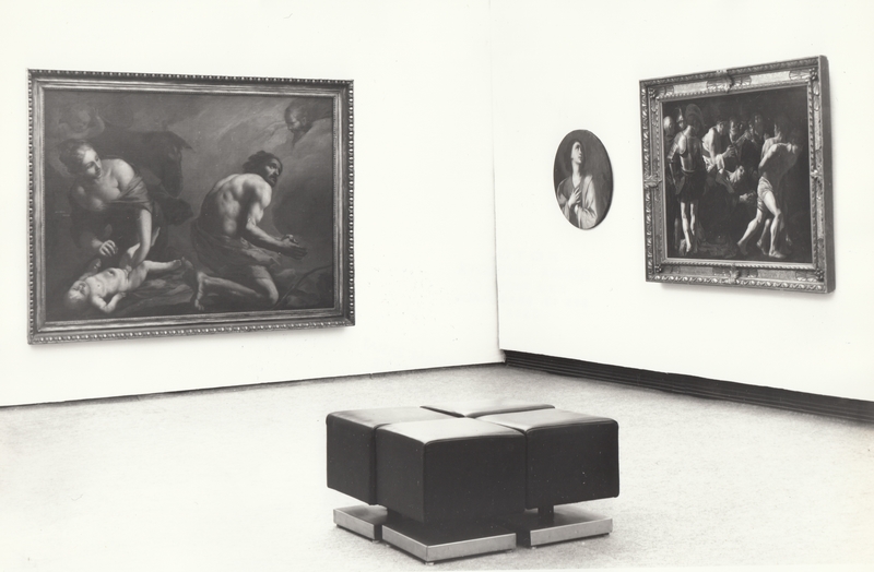 Pohľad do expozície Európskeho umenia, 1988 - 40. rokov SNG, Foto: A. Mičúchová, Archív výtvarného umenia SNG, Albumy výstav.