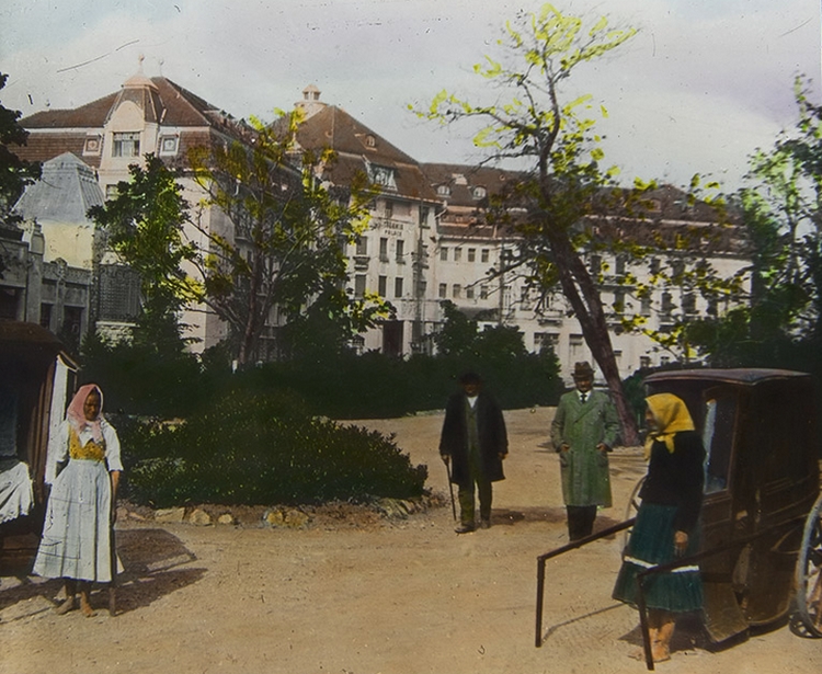 Neznámy autor – Kúpele Piešťany, Thermia hotel, 1880–1920, Slovenská národná galéria